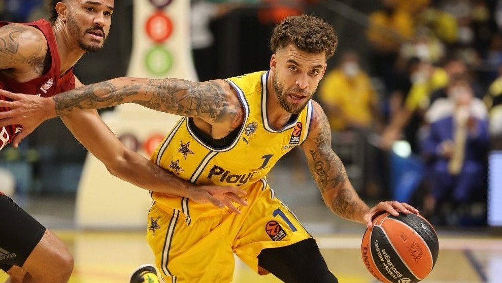 The most useful player of the first round is S. Wilbekin, who snatched the victory "Maccabi" thumbnail